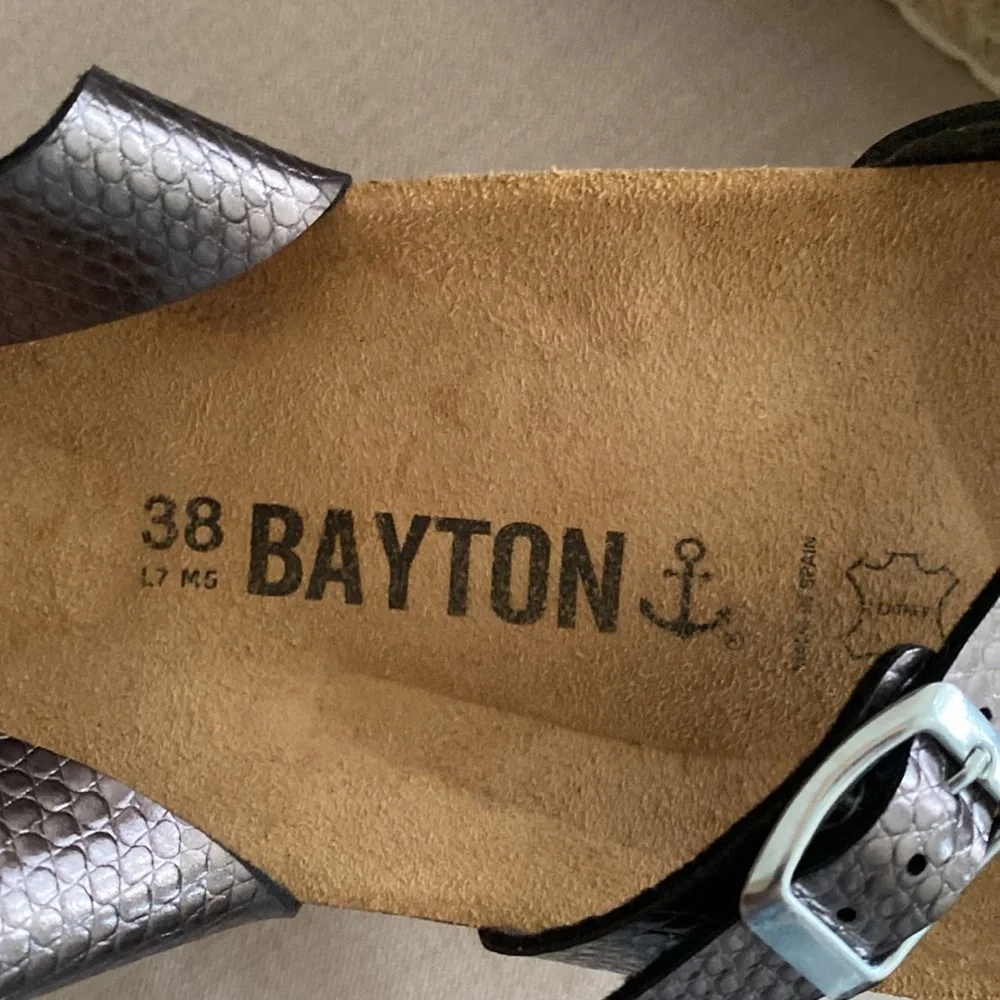 Bayton Women's Espadrille Sandal Wrap Black 38 EU L7 M 5 like new condition